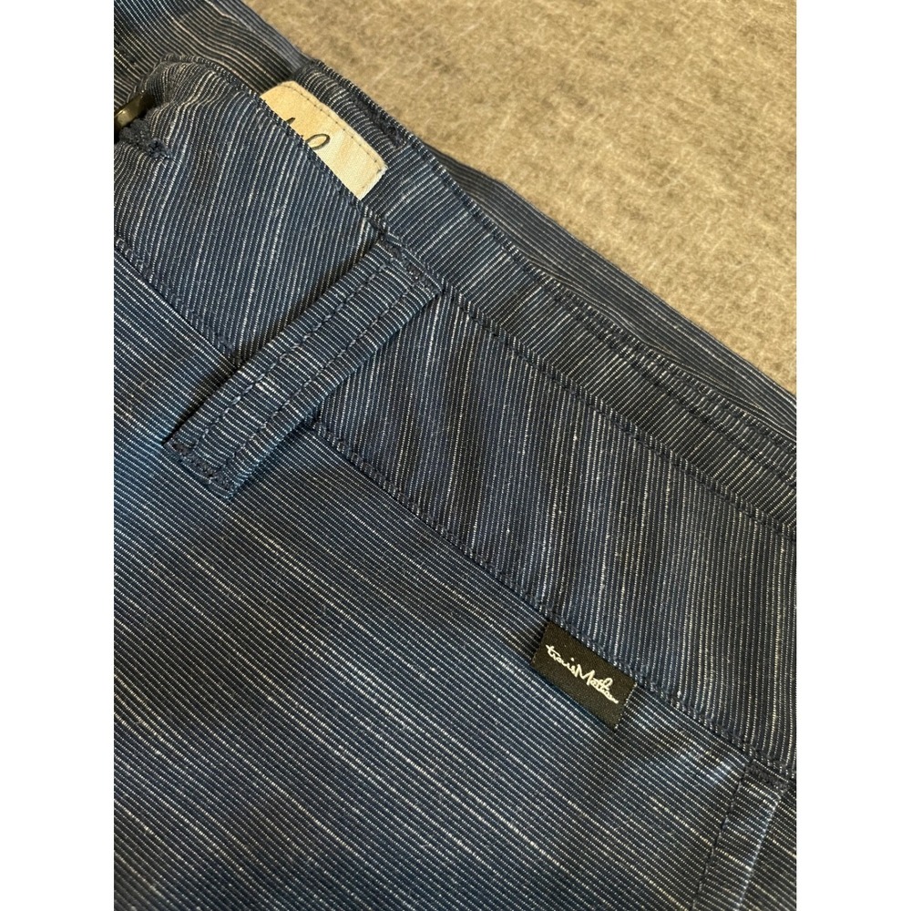Travis Mathew Golf Shorts Hybrid Heather Blue Casual Walking Shorts Size 34 - Picture 9 of 13